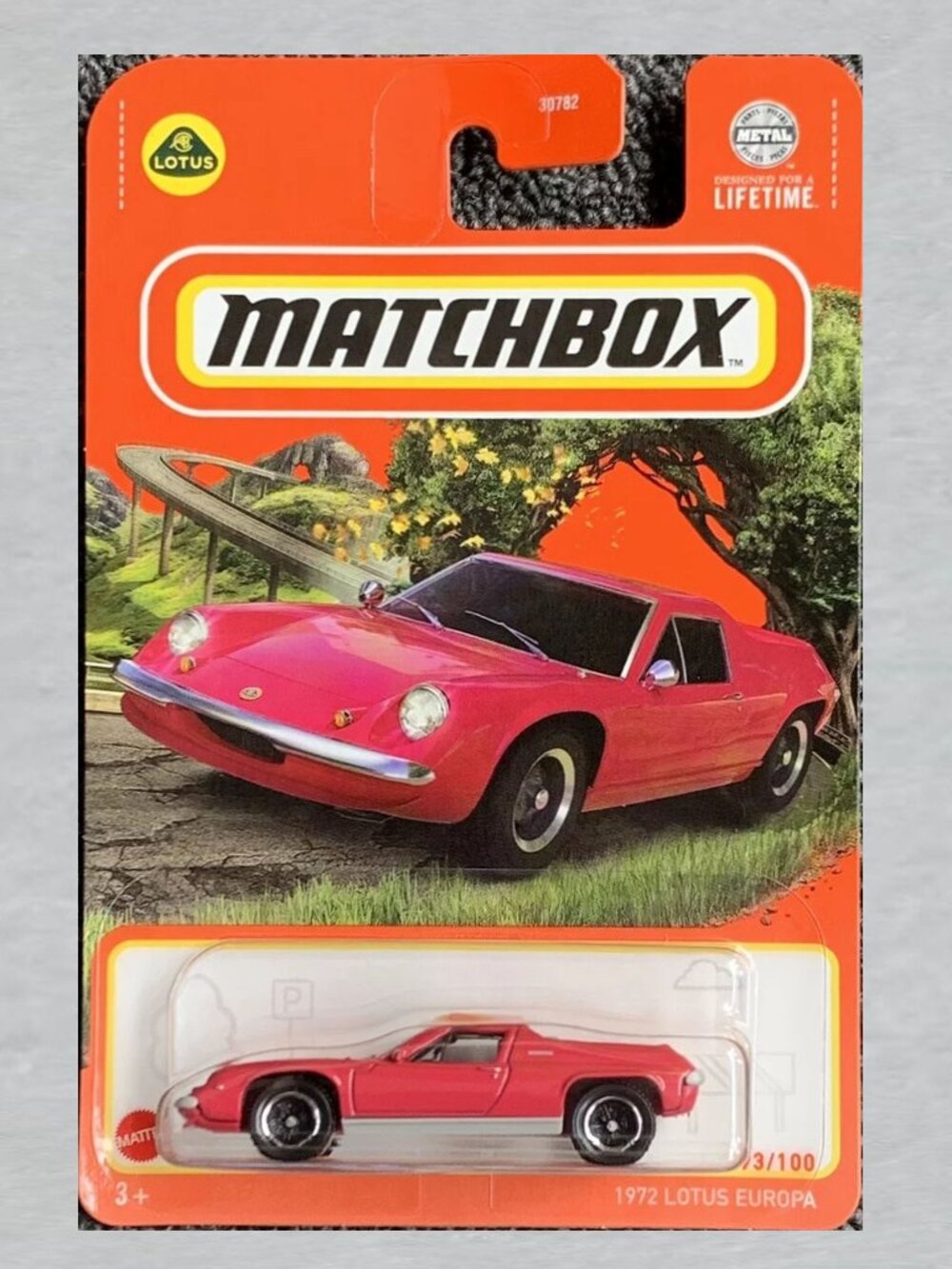 Matchbox 1972 Lotus Europa RED